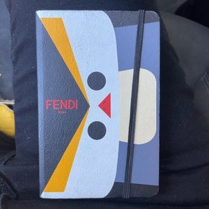 Fendi notebook with stickers